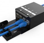 Digitus Konsolidierungspunkt-Box, 4 Ports Keystone-Module