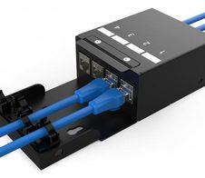 Digitus Konsolidierungspunkt-Box, 4 Ports Keystone-Module