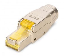 Digitus CAT 8.1 Feldstecker, geschirmt, werkzeugfreier Montageanschluss