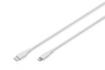 DIGITUS Lightning Silikon Anschlusskabel, USB-A - Lightning 2m, weiß