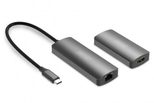 DIGITUS 4K Video Extender (USB-C - HDMI), 30 m