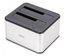 DIGITUS USB 3.0 Duale SATA HDD Dockingstation 2,5"/ 3,5