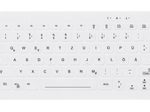 CHERRY AK-C4112 Tastatur Medizinisch USB QWERTZ Deutsch Weiß