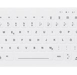 CHERRY AK-C4112 Tastatur Medizinisch USB QWERTZ Deutsch Weiß