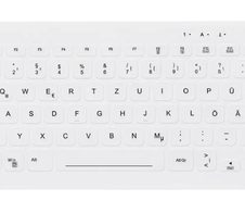 CHERRY AK-C4112 Tastatur Medizinisch USB QWERTZ Deutsch Weiß