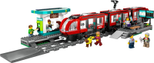 LEGO® City Straßenbahn mit Haltestelle