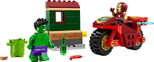 LEGO® Marvel Super Heroes Iron Man mit Bike und der Hulk