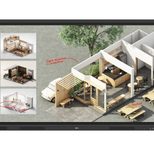 LG CreateBoard 55TR3DQ-B Signage Touch Display 139,7 cm (55 Zoll)