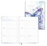 Häfft® Verlag Schülerkalender August 2025 - Juli 2026 Butterfly, 1 St.