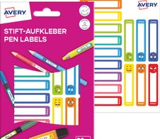 AVERY Zweckform Stiftetiketten Gesichter 50x10