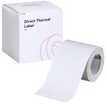 NIIMBOT Etikettenrolle für Etikettendrucker weiß 50 mm x 90 mm