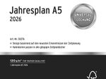 CHRONOPLAN Kalendereinlage Jahresplan A5 2026
