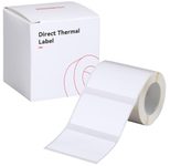 NIIMBOT Etikettenrolle für Etikettendrucker weiß 50 mm x 30 mm