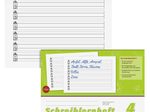 BRUNNEN Schreiblernheft 1. Schuljahr liniert A4 quer 16 Blätter