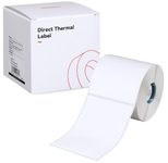 NIIMBOT Etikettenrolle für Etikettendrucker weiß 70 mm x 700 mm