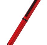 ONLINE® Hexagon Stylus Kugelschreiber rot 0.6 mm Schreibfarbe: Blau