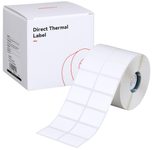 NIIMBOT Etikettenrolle für Etikettendrucker weiß 30 mm x 20 mm