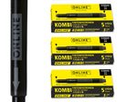 ONLINE® Kombipatrone für Füller schwarz