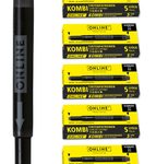 ONLINE® Kombipatrone für Füller schwarz