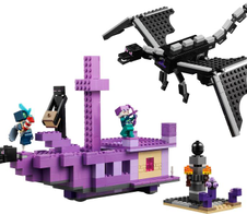 LEGO® Minecraft 21264 Der Enderdrache und das Endschiff