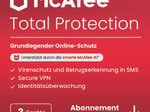McAfee Total Protection - Abonnement-Lizenz (1 Jahr) - 3 Geräte - Download - Win, Mac, Android, iOS - Deutsch - R
