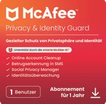 McAfee Privacy & Identity Guard - Abonnement-Lizenz (1 Jahr) - Download - Win, Mac, Android, iOS - Deutsch - R