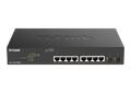 D-Link DGS-1100-10MPV2/E 10-Port Layer2 PoE+ Gigabit Smart Switch