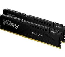 Kingston FURY™ Beast DDR5 Speicher 32GB 6400MT/s CL32 DIMM (2er-Kit) Schwarz EXPO