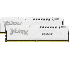 Kingston FURY™ Beast DDR5 Speicher 32GB 6800MT/s CL34 DIMM (2er-Kit) Weiß EXPO