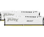 Kingston FURY™ Beast DDR5 Speicher 32GB 6800MT/s CL34 DIMM (2er-Kit) Weiß EXPO