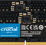 Crucial RAM 16GB (2x8GB) Kit DDR5 5600MHz SODIMM schwarz