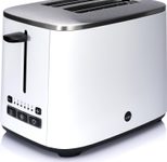 WILFA CT-1000MW Toaster CLASSIC, 2 Scheiben, weiß