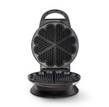WILFA WM-623 Waffeleisen BELL, 23cm, 1.400W, Edelstahl/schwarz