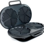 WILFA WDM5B-200 Waffeleisen DOUBLE JOY,  2x20cm, 1.500W, schwarz