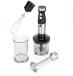 WILFA SM2B-1000FP Stabmixer FUSION mit Zubehör, 1.000W, schwarz