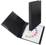 VELOFLEX Ringbücher 4-Ringe DIN A3 hoch 4 cm schwarz