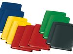 VELOFLEX Sammelmappen DIN A4 rot, blau, gelb, grün, schwarz 12 St.