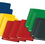 VELOFLEX Sammelmappen DIN A4 rot, blau, gelb, grün, schwarz 12 St.