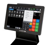 OLYMPIA Registrierkasse inkl. eingebautem Scanner TS10 schwarz