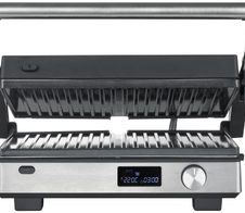 SEVERIN KG 2380 3in1 SEVINI FLEX Kontaktgrill schwarz/silber