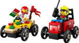 LEGO® City Fahrzeuge - Pizzalieferwagen vs. Löschauto
