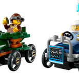 LEGO® City Fahrzeuge - Flugzeug vs. Krankenhausbett