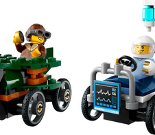 LEGO® City 60459 Flugzeug vs. Krankenhausbett