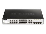 D-Link DGS-1210-20/E, 20-Port Layer2 Smart Managed Gigabit Switch