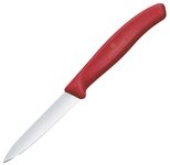 VICTORINOX Küchenmesser Swiss Classic silber, rot