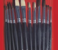 BRUNNEN Pinselset ErgoLine Größe 2, 4, 6, 8, 10, 12