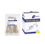 Meditrade® Wattestäbchen 15cm mittel Holz 1.000 St.