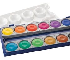 Pelikan K12 blau Wasserfarbkasten 12 Farben