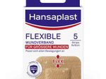 Hansaplast Wundverband Pflaster FLEXIBLE mittelbeige 5 St.