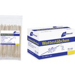 Meditrade® Wattestäbchen 15cm klein Holz 1.000 St.